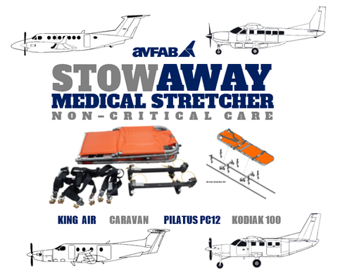 STOWAWAY Folding Medical Stretcher CASEVAC